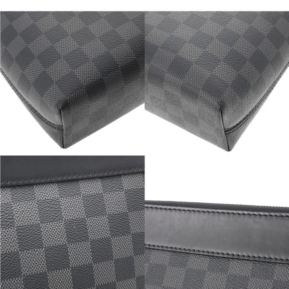 LOUIS VUITTON Damier Graffit Mick PM NM Black / grey (AUTHENTIC) - Picture 8 of 9